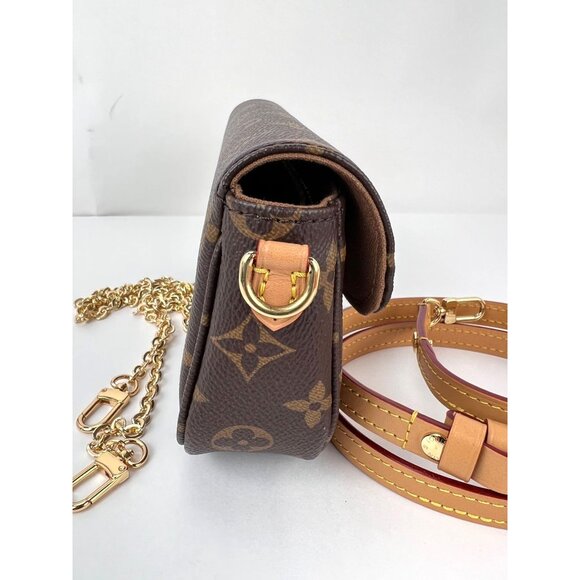 Louis Vuitton Monogram Ivy Wallet on a Chain Shoulder Bag - Picture 5 of 15